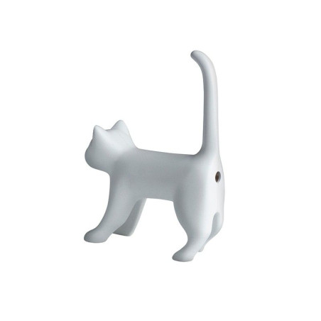 Chat taille-crayon blanc cadeau drôle - mycrazystuff