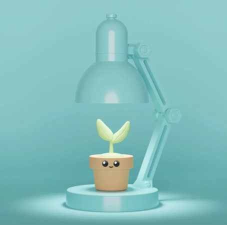 Mini lampe plante – Veilleuse déco fun et lumineuse - Mycrazystuff.com