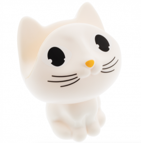 Porte-lunettes chat blanc – Repose-lunettes déco original - Mycrazystuff.com