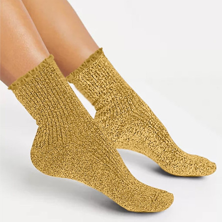 Chaussettes Feston à paillettes – Cadeau chic et fun - Mycrazystuff.com