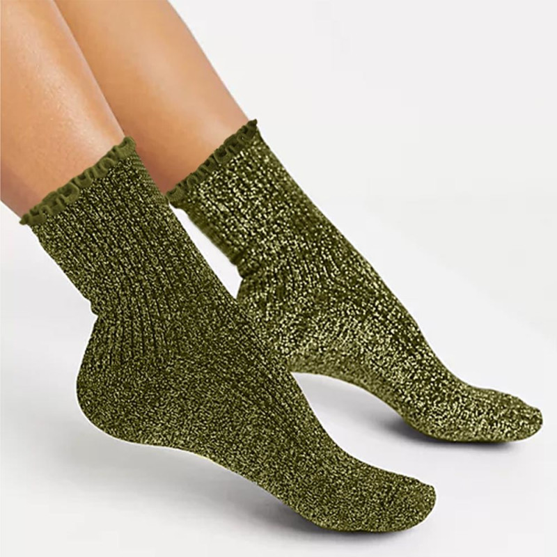Chaussettes Feston élégantes à paillettes – Cadeau original - Mycrazystuff.com