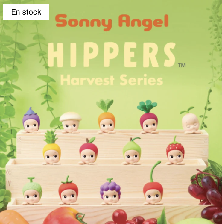 Sonny Angel Hippers Harvest – Figurine surprise à coller - Mycrazystuff.com