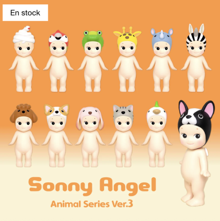 Sonny Angel Animal Series 3 – Figurine surprise à collectionner - Mycrazystuff