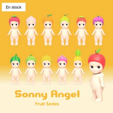 Figurine Sonny Angel Fruit – Modèle surprise à collectionner - Mycrazystuff.com
