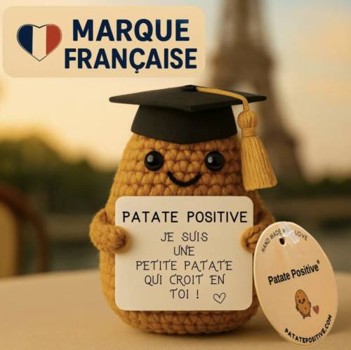 Étudiant Positif – Figurine motivation pour études et examens - Mycrazystuff.com