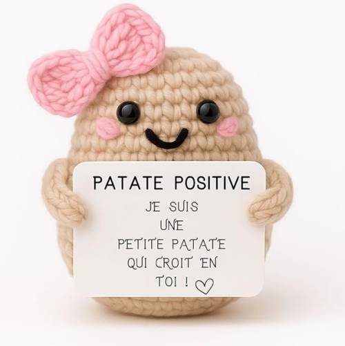 Girl Positive – Figurine motivation fun et inspirante - Mycrazystuff.com