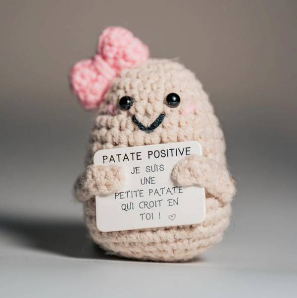 Girl Positive – Figurine motivation fun et inspirante - Mycrazystuff.com