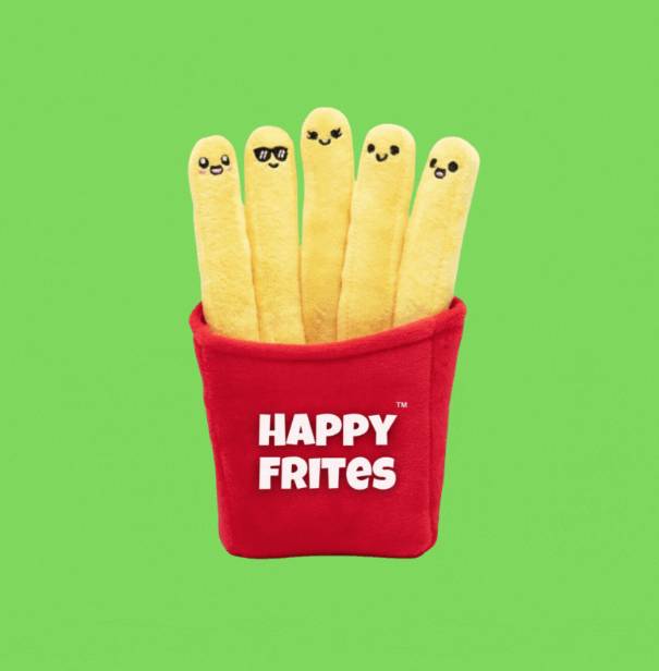 Happy Frites – Figurine positive fun et décalée - Mycrazystuff.com