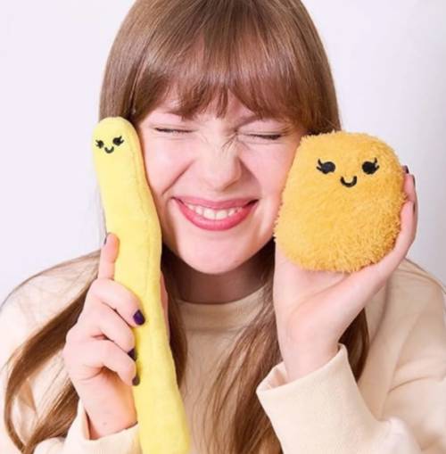 Happy Frites – Figurine positive fun et décalée - Mycrazystuff.com