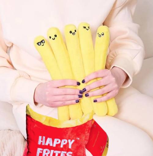 Happy Frites – Figurine positive fun et décalée - Mycrazystuff.com