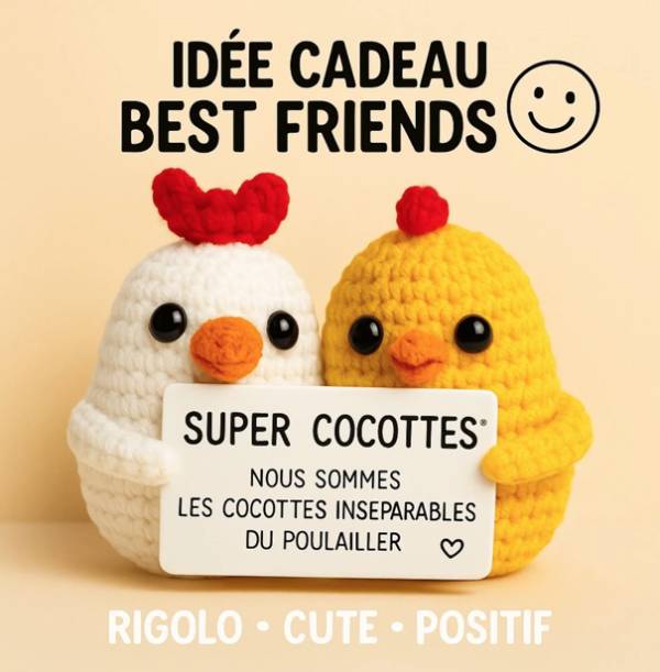 Super Cocottes – Figurines positives fun et motivantes - Mycrazystuff