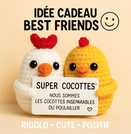 Super Cocottes – Figurines positives fun et motivantes - Mycrazystuff