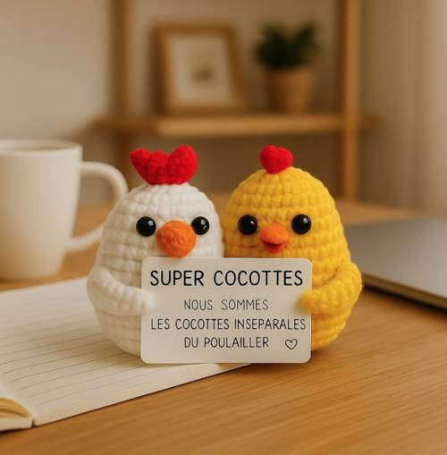 Super Cocottes – Figurines positives fun et motivantes - Mycrazystuff