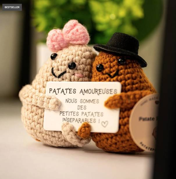 Love Potato – Figurine positive amour & good vibes - Mycrazystuff.com