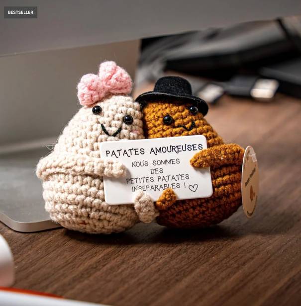 Love Potato – Figurine positive amour & good vibes - Mycrazystuff.com