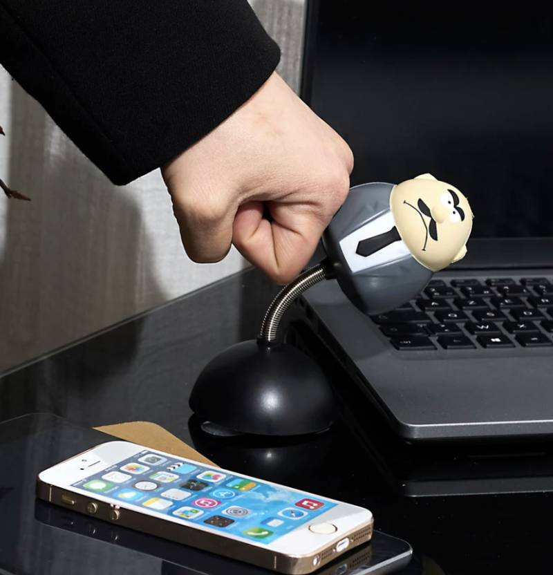 Punching Boss – Jouet anti-stress défouloir de bureau - Mycrazystuff.com