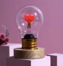 Ampoule rechargeable Rhythm of Love – Lampe déco cœur - Mycrazystuff.com