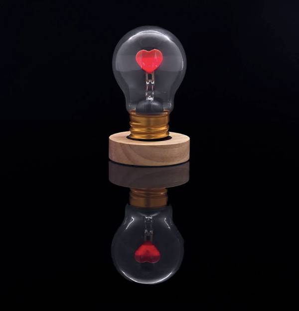 Ampoule rechargeable Rhythm of Love – Lampe déco cœur - Mycrazystuff.com
