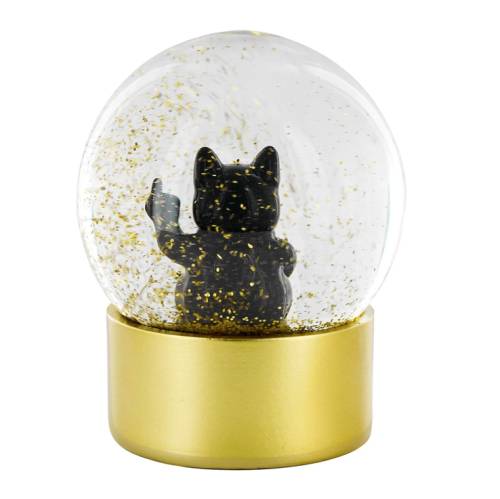 Boule à neige chat F*ck You – Objet déco insolent - Mycrazystuff.com