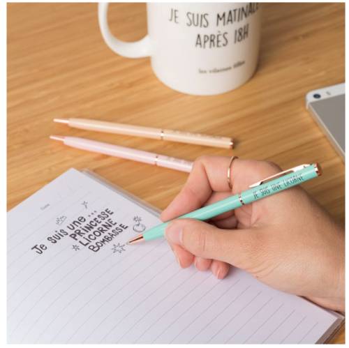 Coffret de 3 stylos – Papeterie fun & pratique - Mycrazystuff.com