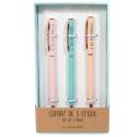 Coffret de 3 stylos – Papeterie fun & pratique - Mycrazystuff.com