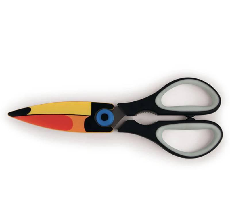 Ciseaux de cuisine Toucan – Kikkerland - Mycrazystuff