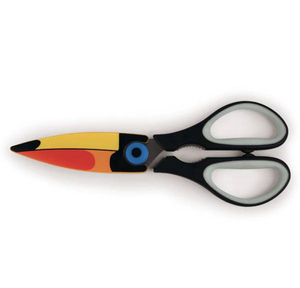 Ciseaux de cuisine Toucan – Kikkerland - Mycrazystuff