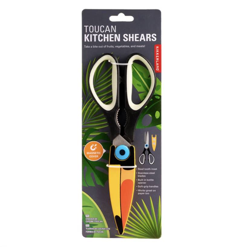 Ciseaux de cuisine Toucan – Kikkerland - Mycrazystuff