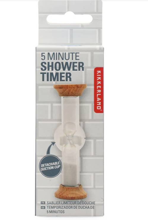Minuteur de douche 5 minutes – Kikkerland