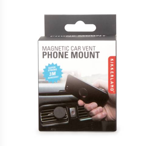Support téléphone magnétique pour voiture – Kikkerland