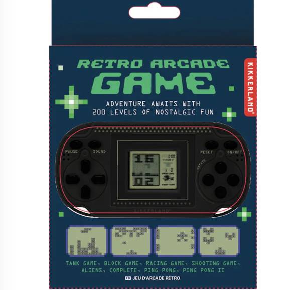 Mini borne arcade rétro – Kikkerland