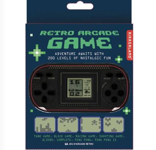Mini borne arcade rétro – Kikkerland