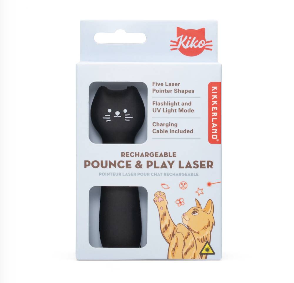 Laser rechargeable pour chat Kiko – Kikkerland