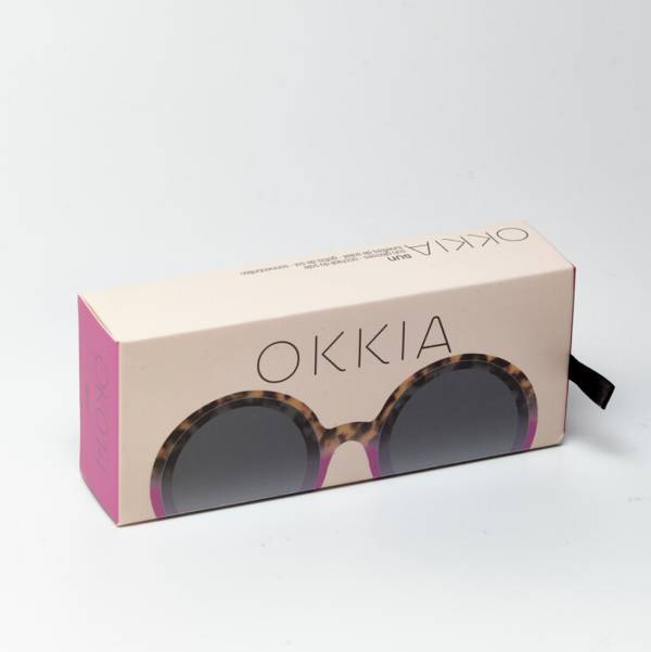 Lunettes de soleil Monica Havana Pink – Okkia