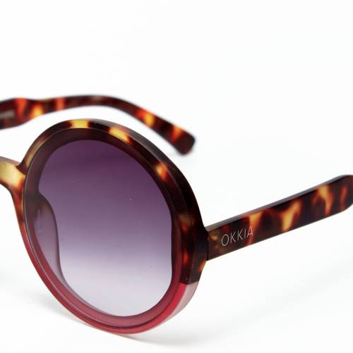Lunettes de soleil Monica Havana Pink – Okkia