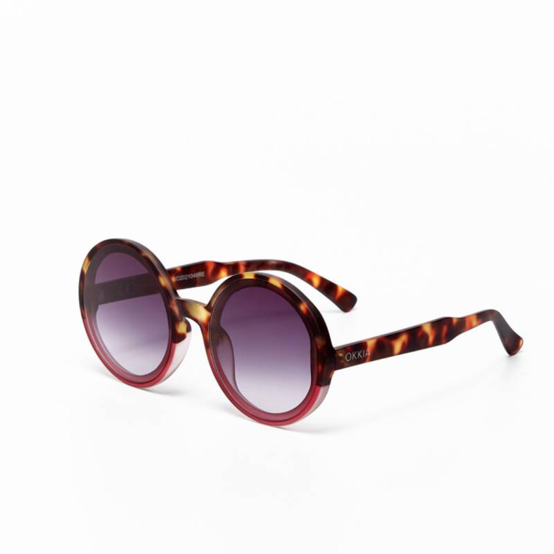 Lunettes de soleil Monica Havana Pink – Okkia