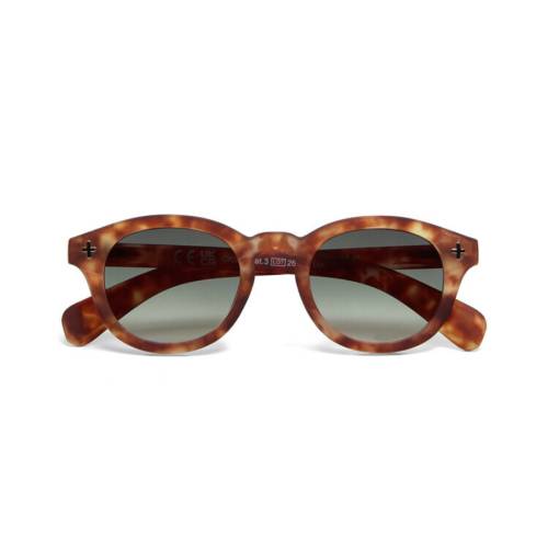 Lunettes de soleil Milano Sahara Havana verres verts – Okkia