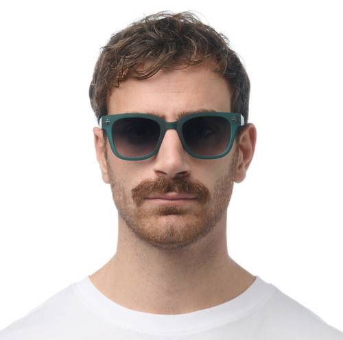 Lunettes de soleil Giovanni Vert Okkia UV400 rétro tendance
