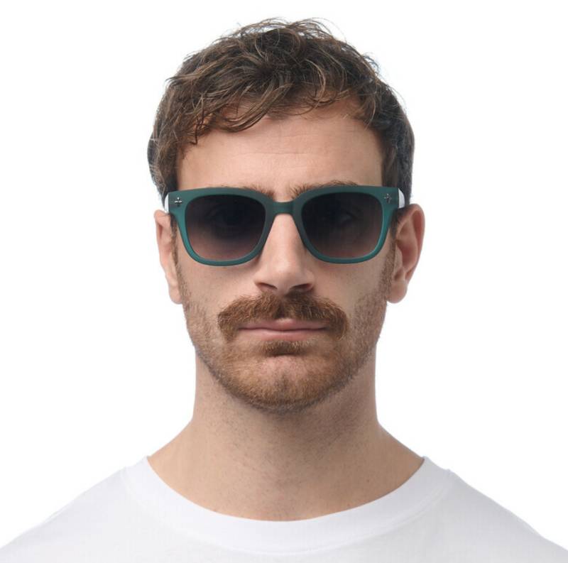 Lunettes de soleil Giovanni Vert Okkia UV400 rétro tendance