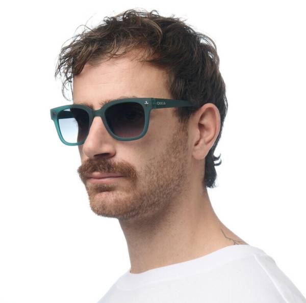 Lunettes de soleil Giovanni Vert Okkia UV400 rétro tendance