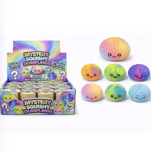 Squishy Dumpling Mystère Tie & Dye Rainbow Edition