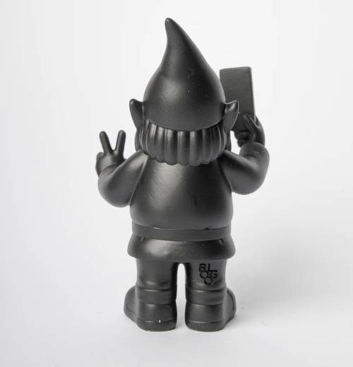 Gnome Selfie Noir 12 cm – Nani’s blogo mycrazystuff