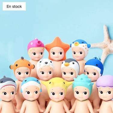 Sonny Angel Animaux Marins – Figurine Surprise 1 Pièce – Modèle Aléatoire