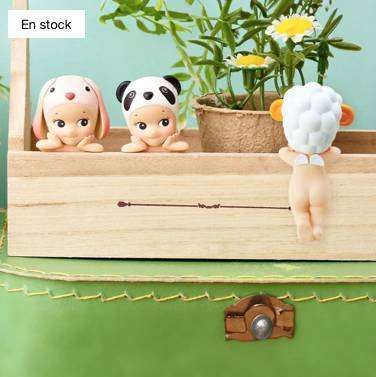 Sonny Angel Hippers Animaux – Figurine à Coller 1 Pièce – Modèle Aléatoire