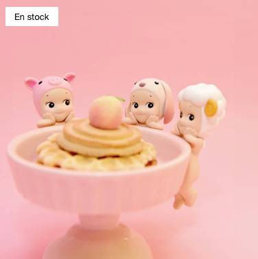 Sonny Angel Hippers Animaux – Figurine à Coller 1 Pièce – Modèle Aléatoire