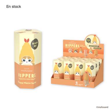 Sonny Angel Hippers Mofusand Vol. 2 – Shrimp Meow Series – Figurine Surprise