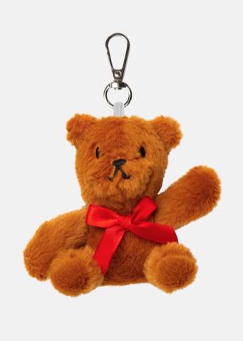 Eat My Socks – Teddy Bear Bag Charm – Porte-clés Ourson en Peluche