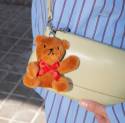 Eat My Socks – Teddy Bear Bag Charm – Porte-clés Ourson en Peluche