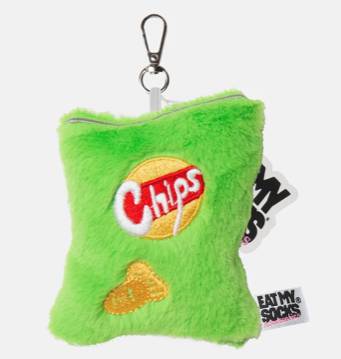 Eat My Socks – Chips Bag Charm – Porte-clés Chips en Peluche