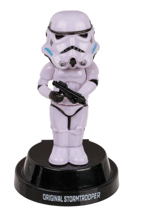 Figurine Solaire Stormtrooper – Star Wars – 14 cm